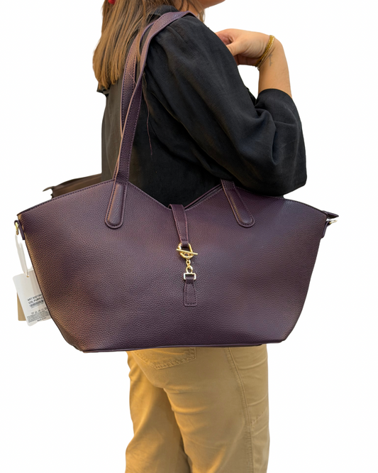 Bolso Aurora berenjena