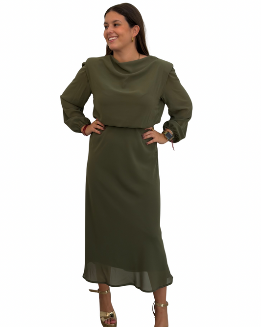 Vestido arenal verde