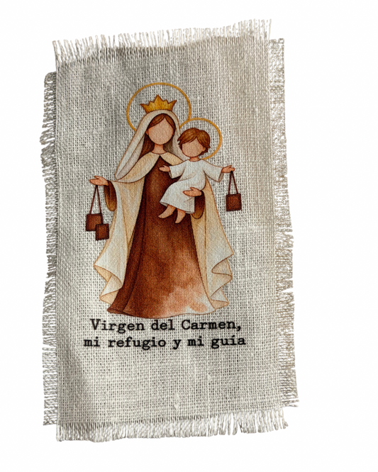 Revelado lino Virgen del Carmen