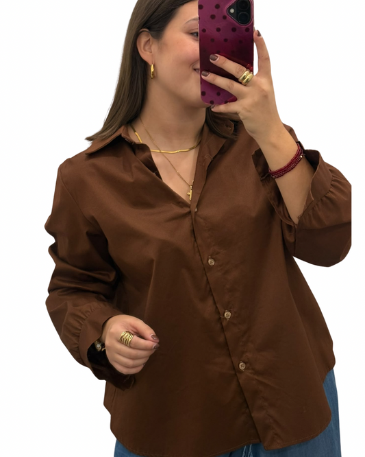 Camisa chocolate