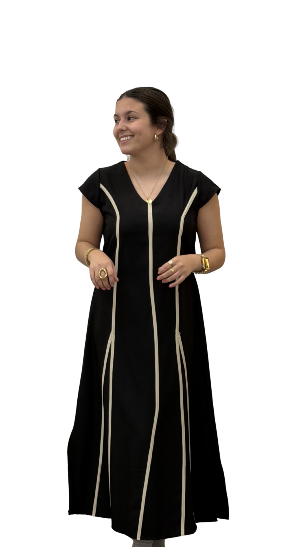 VESTIDO PALACIO NEGRO