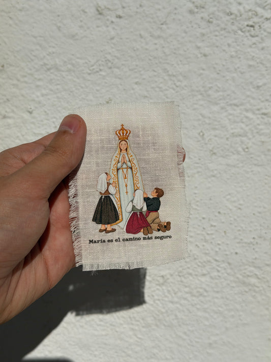 Revelado lino Virgen de Fátima