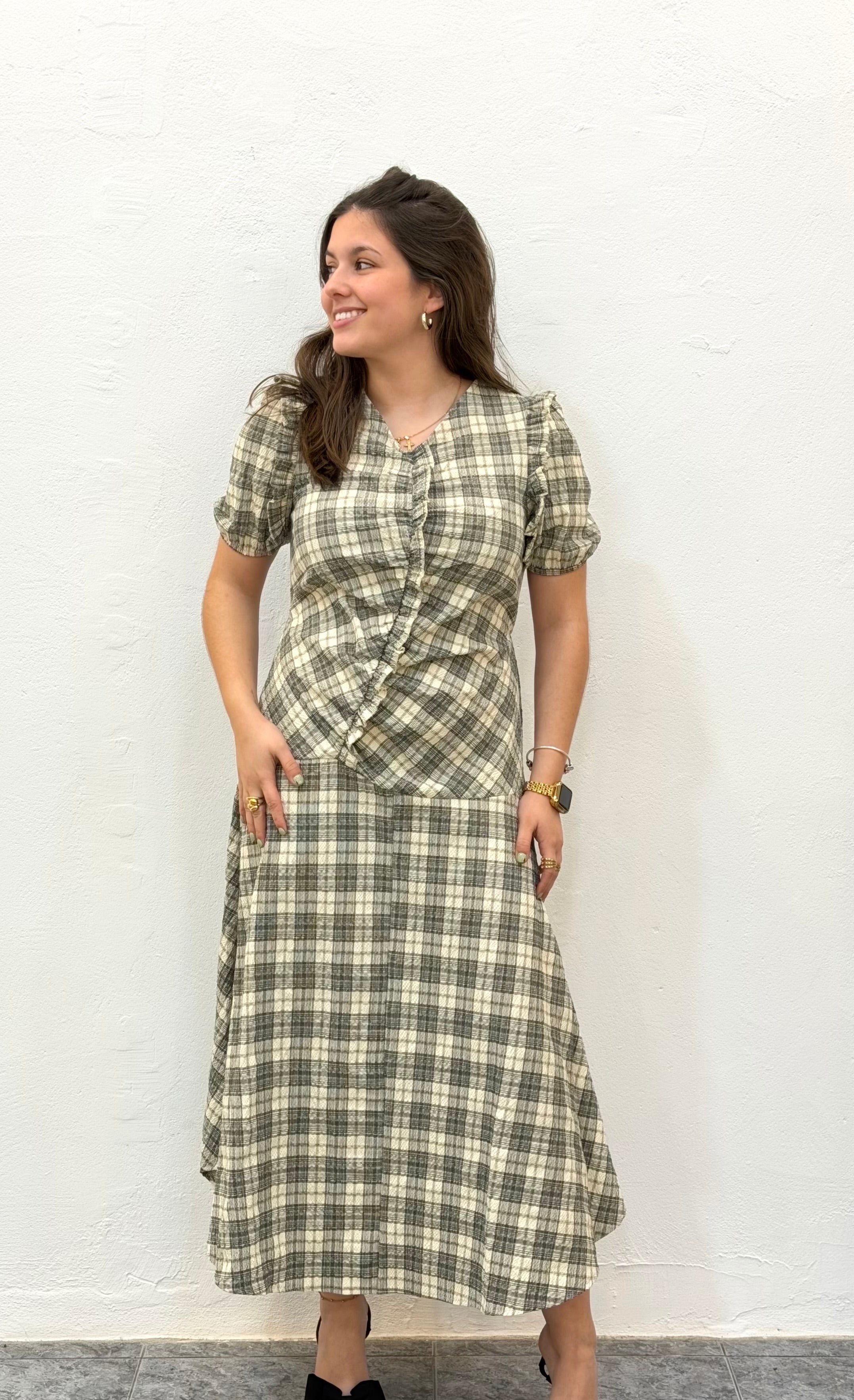 VESTIDO CUADROS