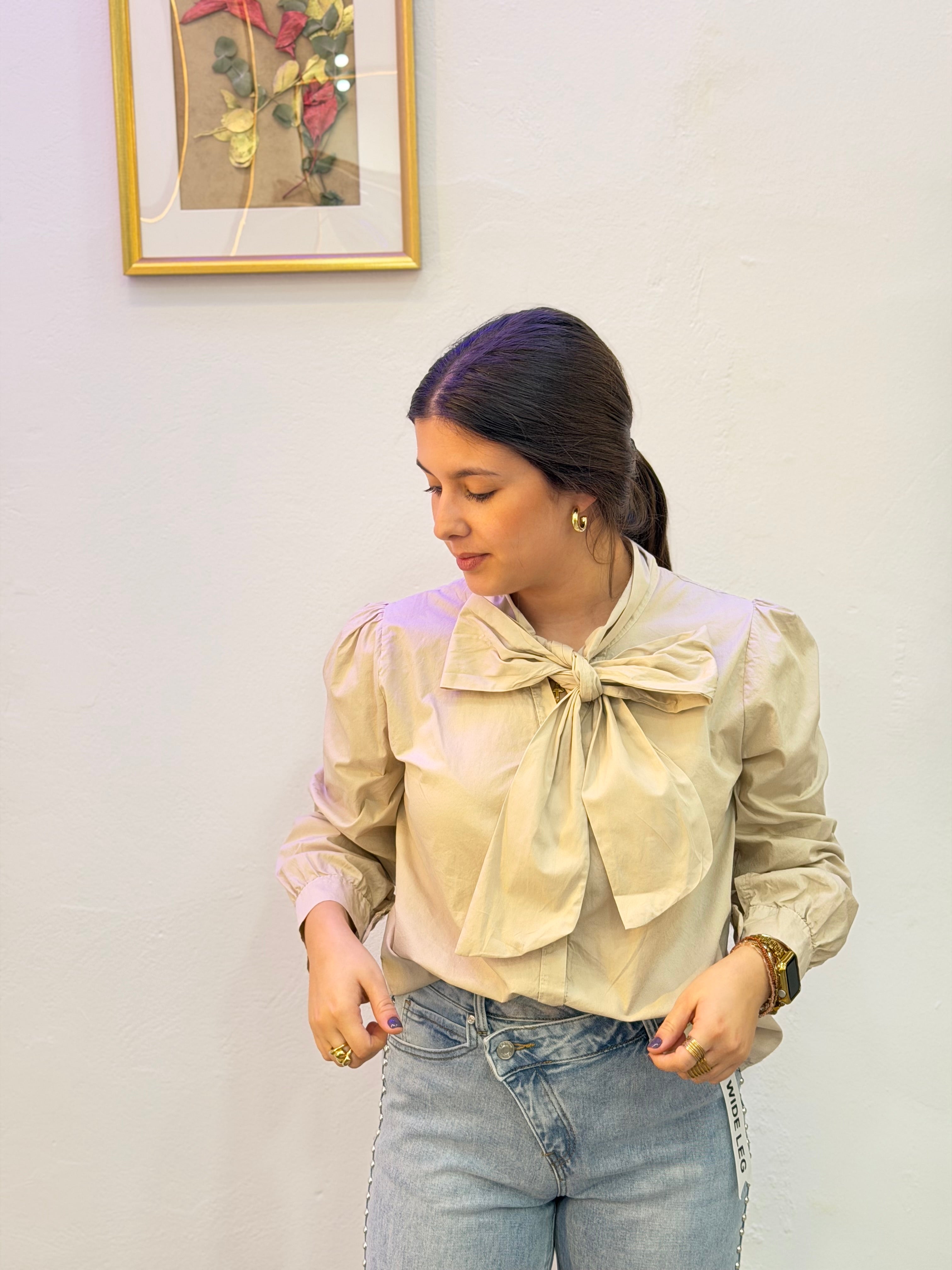 Blusa Lazada Beige
