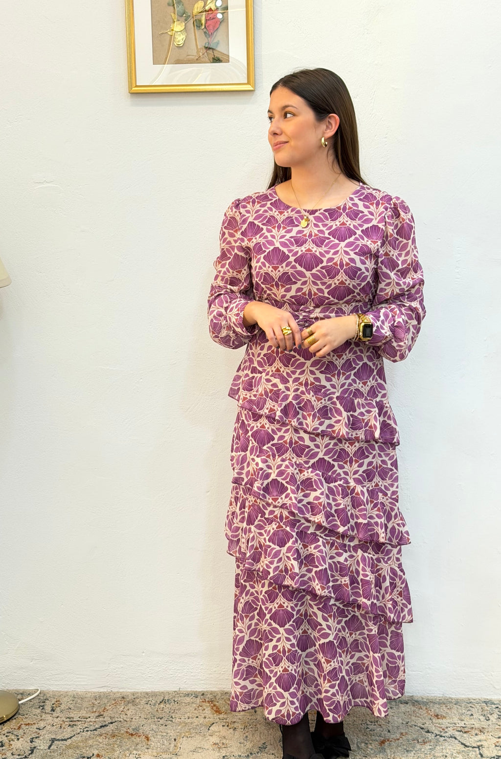 Vestido de Gasa Buganvilla