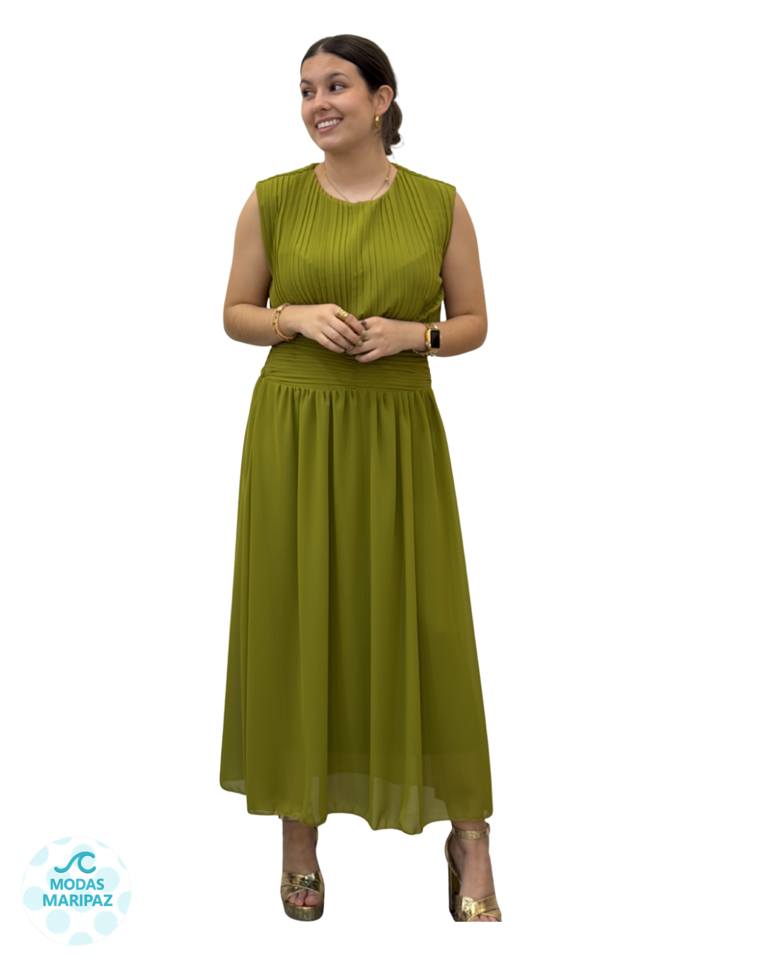 VESTIDO GIRALDA VERDE
