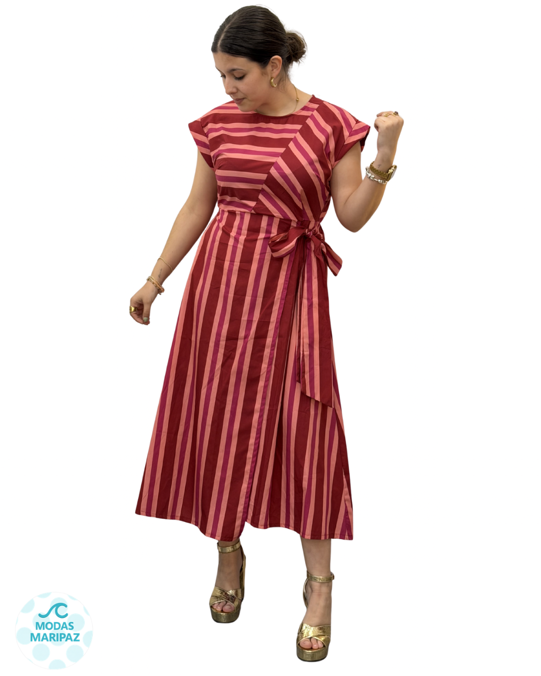 VESTIDO ALAMEDA ROSA