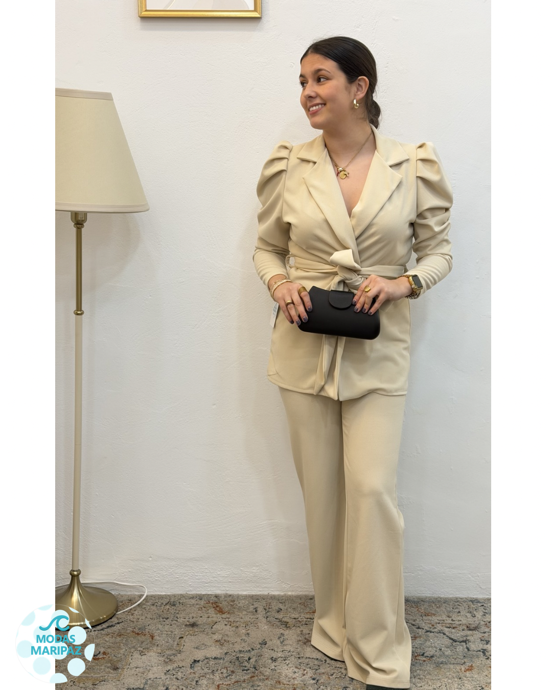 CONJUNTO CLARA BEIGE