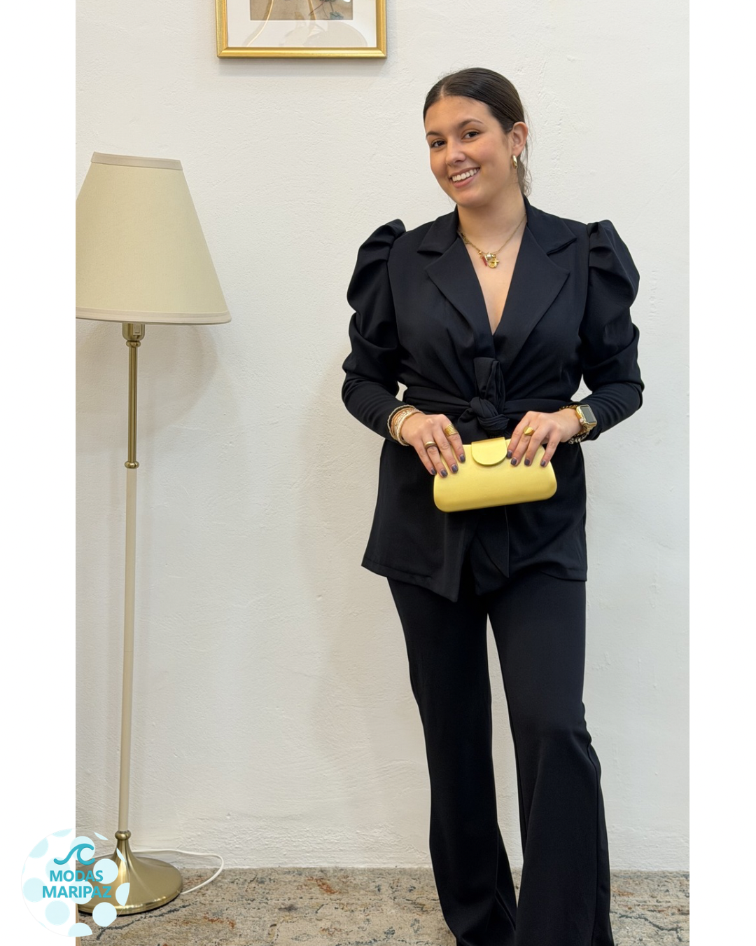 CONJUNTO CLARA AZUL MARINO
