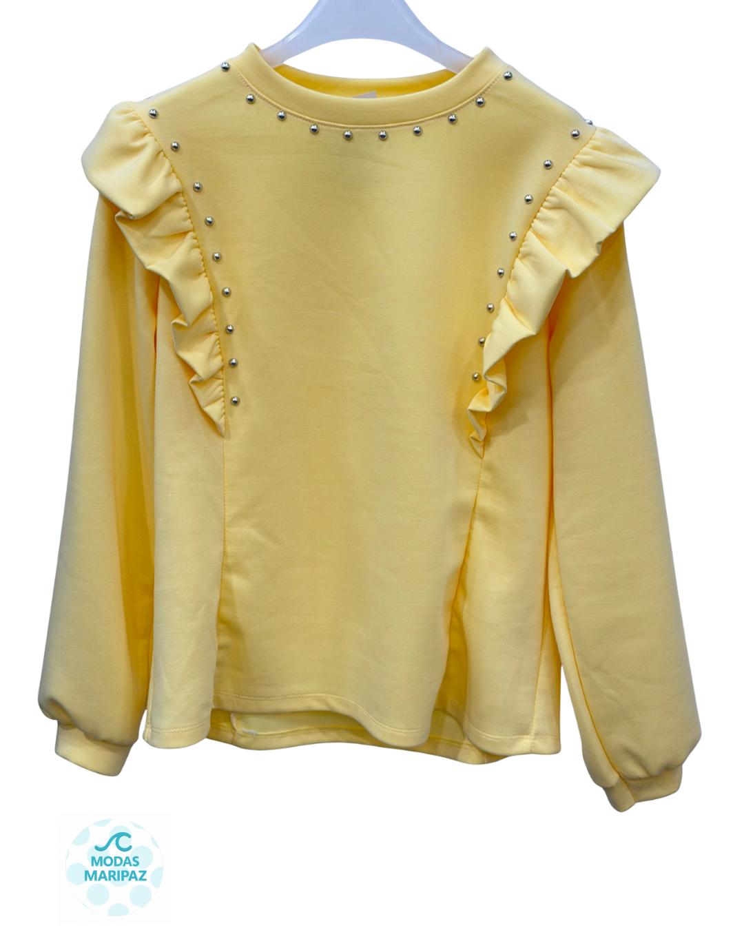 Sudadera Guadalete Amarillo