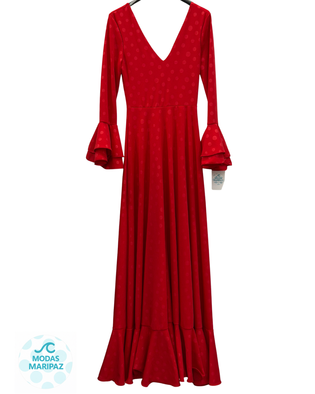 Bata Flamenca Albaida Rojo