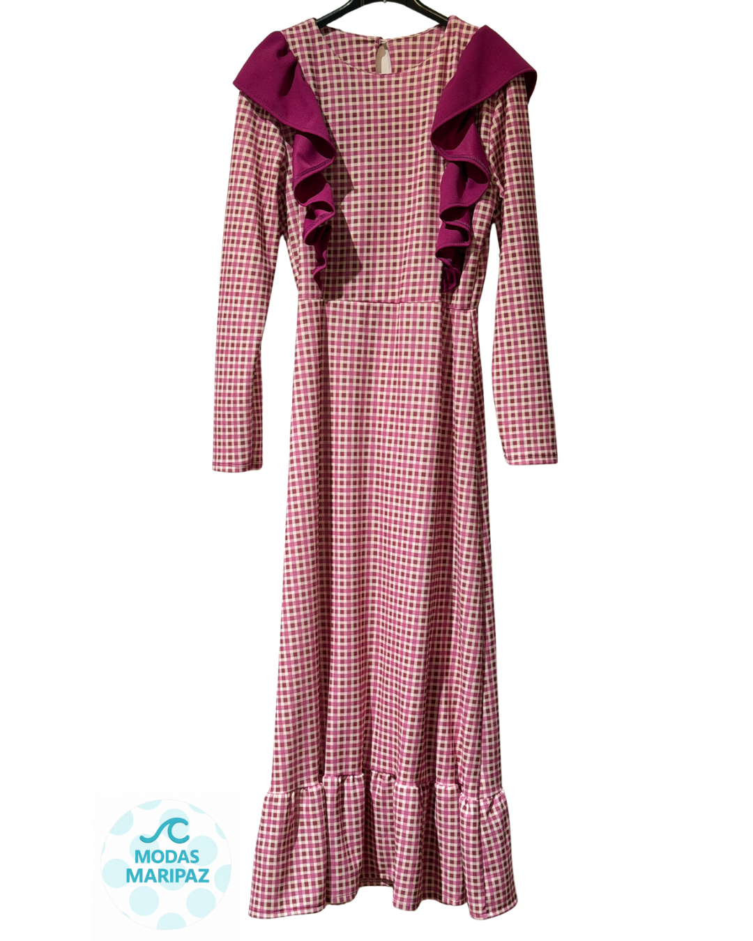 Vestido Vichy Buganvilla