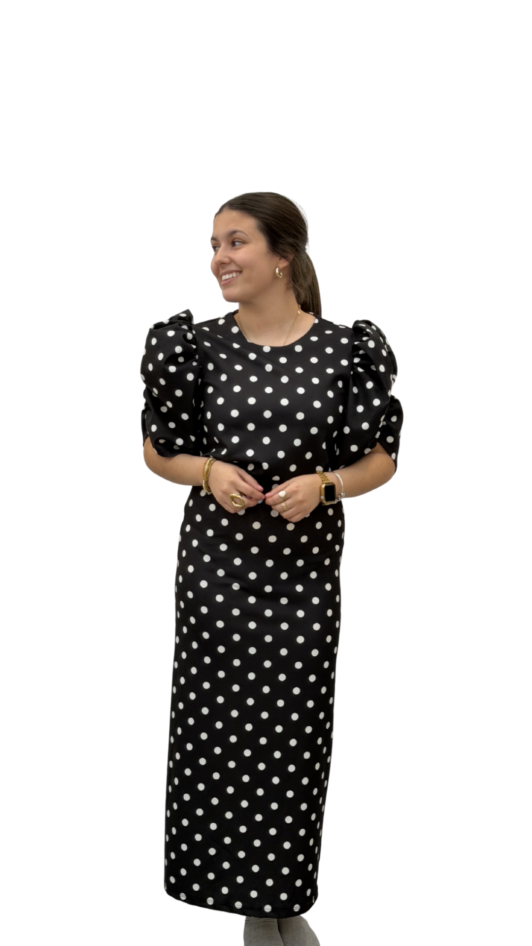 VESTIDO LUNAR NEGRO