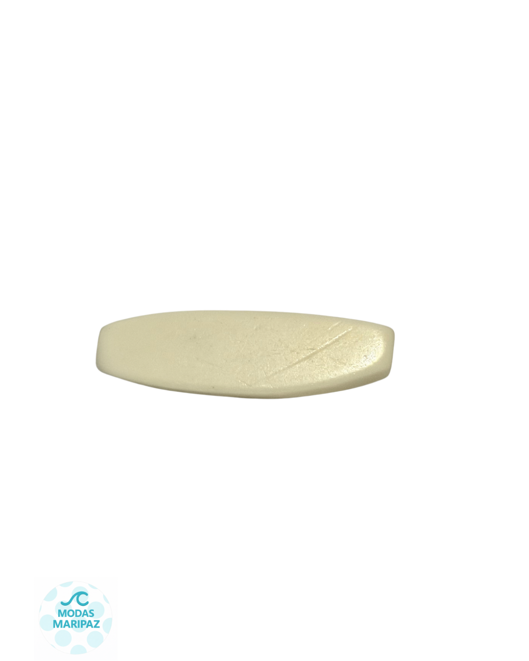 Broche Coral y Hueso #4