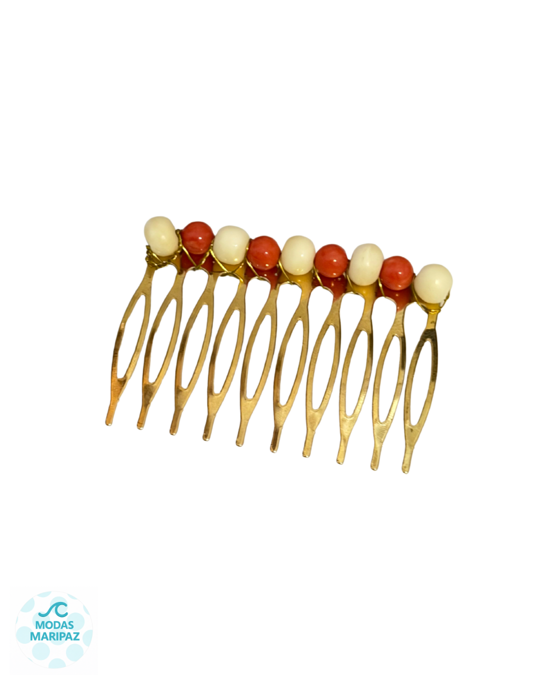Peinecillos Coral y Hueso #1