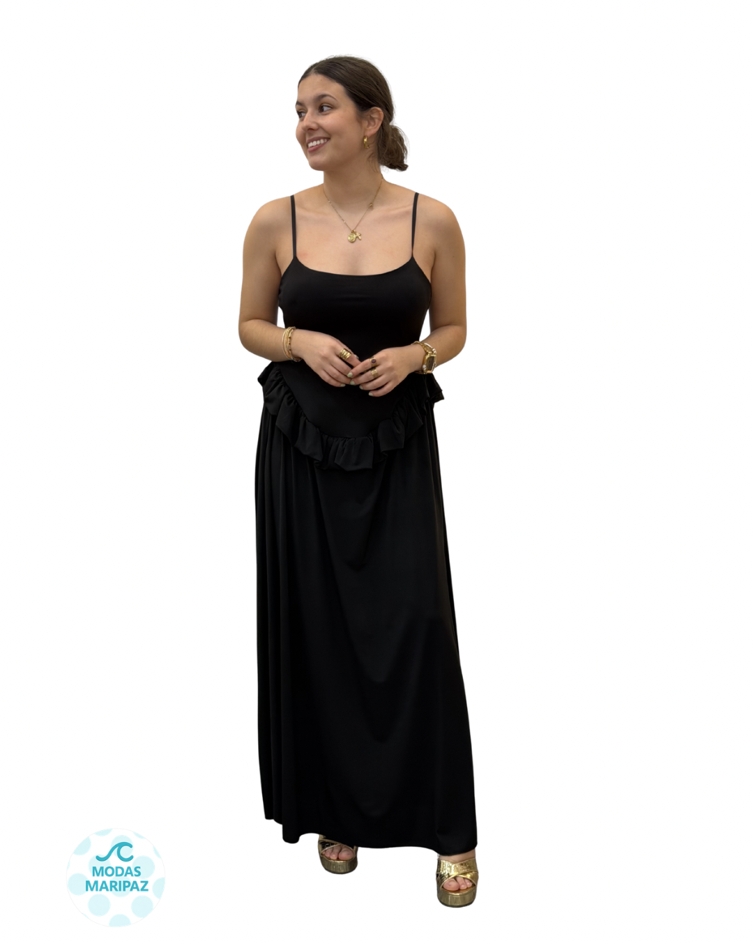 VESTIDO MACARENA NEGRO