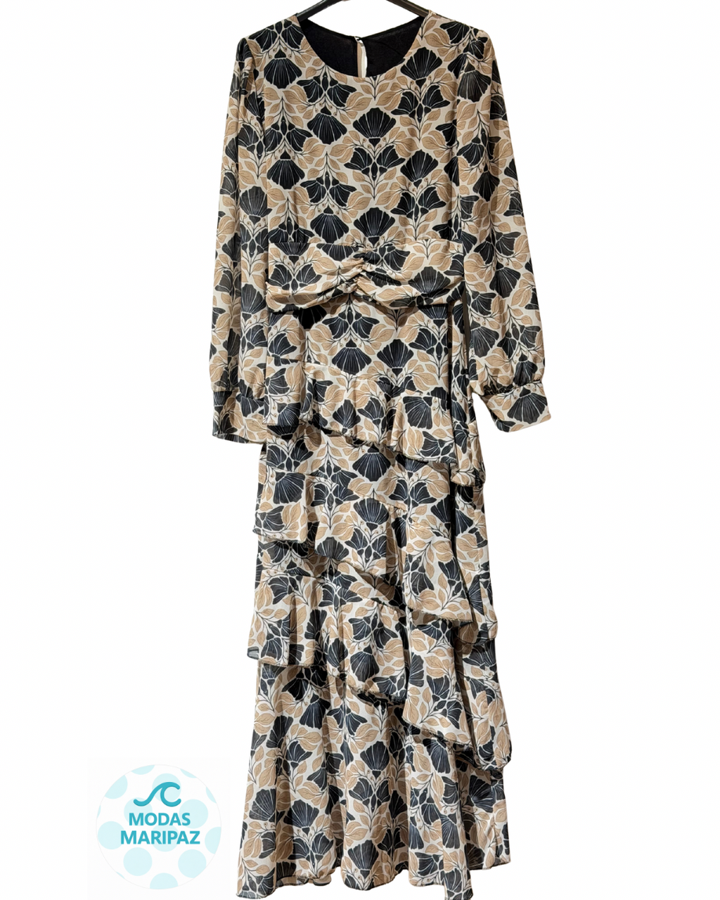 Vestido de Gasa Negro