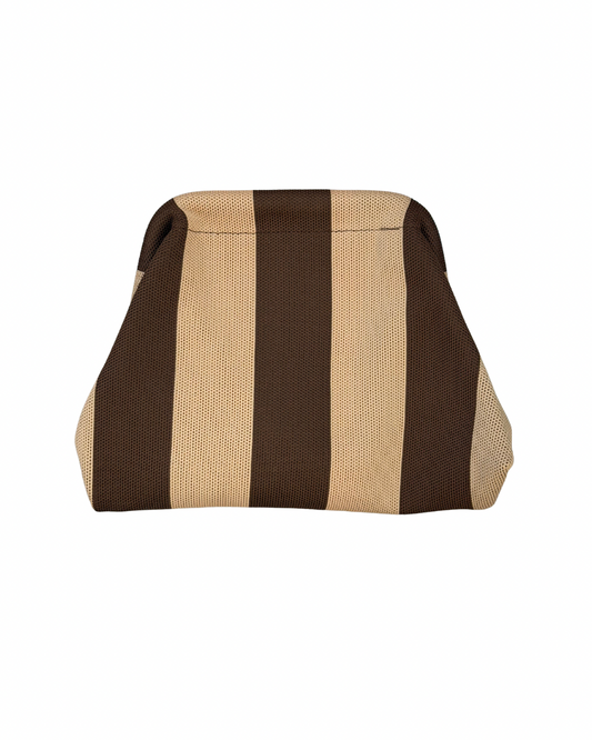 Bolsos Rayas Marrón-Beige