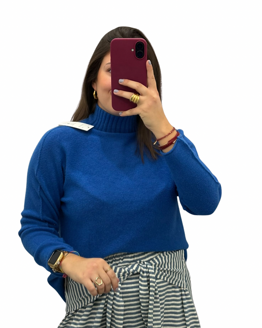 Jersey azul eléctrico